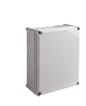 Monteringskasse ABS 280x340x130mm (BxLxH) IK 08 IP66/IP67 UL94 HB grå