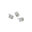 Modular Plug RJ10 UTP 4Pol/4Kont. Rund Kabel max. leder issolation dia. Ø1,02 mm
