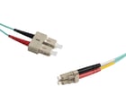 Fiberpatchkabel SC/PC-LC/PC 50MY-OM2&3 1M