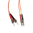 Patchkabel LC-ST  Duplex 50/125  LSZH 1M