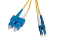 Fiberpatchkabel SC/UPC-LC/UPC singlemode Duplex 5 m