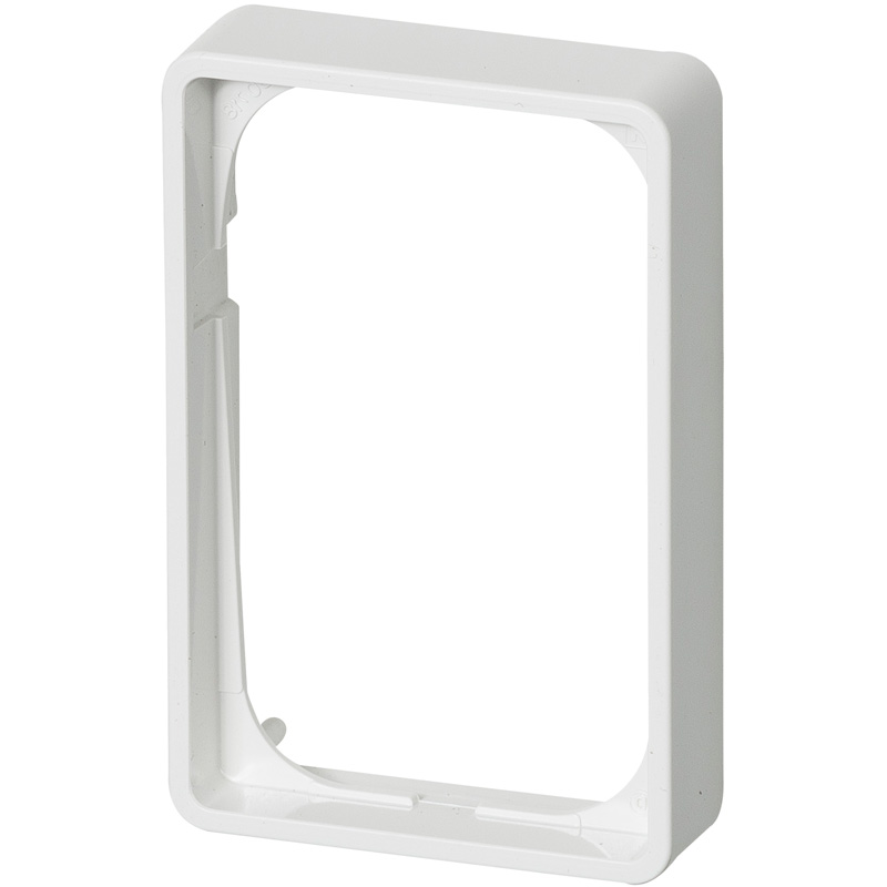 LK Fuga ramme Baseline 50 1½m 14mm høj - hvid