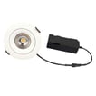 Frida LP 230V Dæmpbar Flimmerfri 5,4W 2700K Ra90 400lm IP44 Mat Hvid Rund