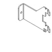 Beslag B F DIN-SKINNE front