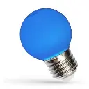 Spectrum Blå LED Dekorationspære - 1W, G45, E27, 230V, RA80
