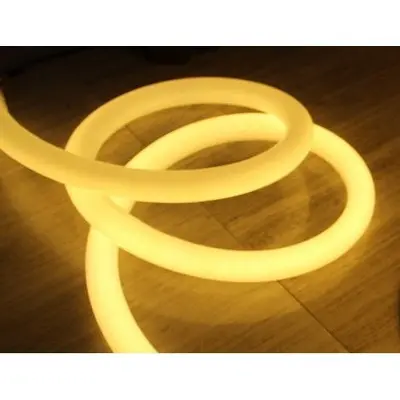 Varm hvid D16 Neon Flex LED Strip - 8W/m, IP67, 23