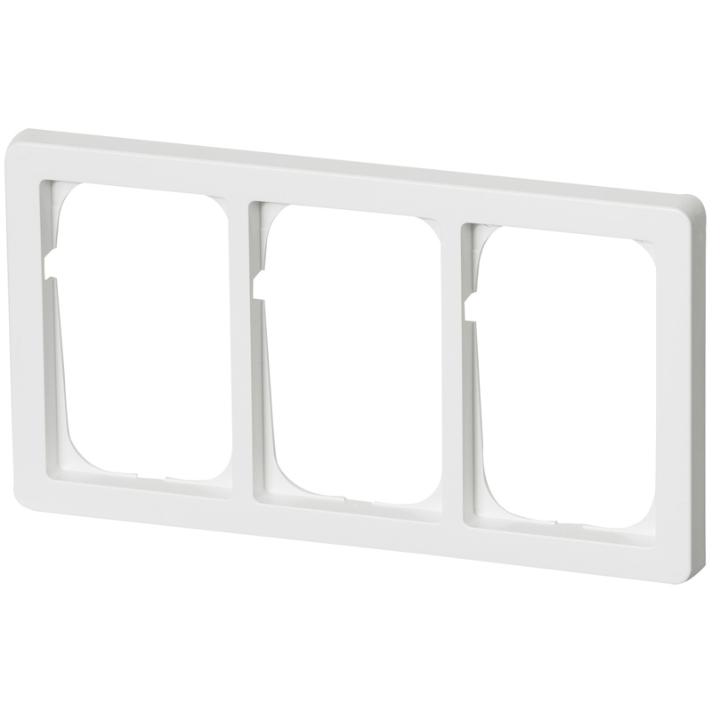 LK Fuga ramme Baseline 63 3x1½m - hvid