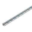 DIN skinne TS15X5 med huller 4,2X12 galvanizeret L=2m