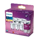 Philips LED 3,5W (35W) GU10 2700K 255lm 3-pak