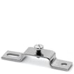 DIN-skinne holder flad med 6mm skrue