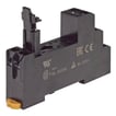 Sokkel DIN-skinne/overflademontering 8-pin skrueklemmer P2RFZ-08-E