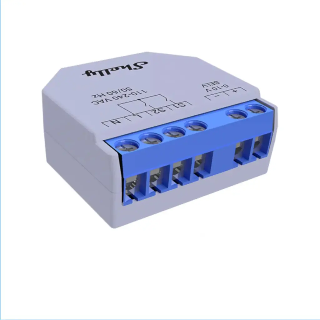 Shelly Plus 0-10V Dimmer - 0/1-10V styring