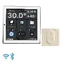 Shelly Wall Display White + BLU H&T Ivory - WiFi touch skærm