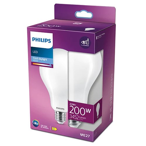 Philips LED 23W (200W) E27 6500K 3452lm Mat