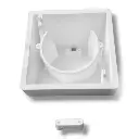 Shelly - Wall Display Bordstander - 35 grader - Hvid