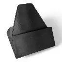 Shelly Wall Display X2 - Bord stander - Vertikal - Sort