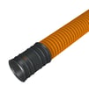 Kabelrør 110mm 6m 450N orange EVOCAB HARD HDPE korrugeret dobbeltvægget (Sælges kun i hele længder)