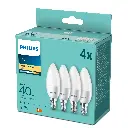 LED 40W B35 E14 WW FR ND 4PF/6 DISC