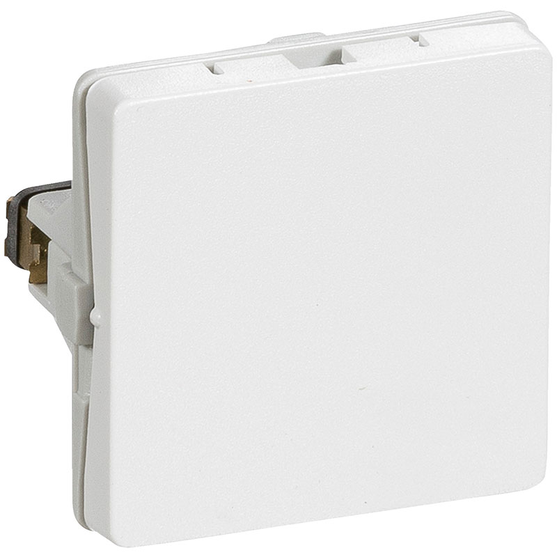 LK Fuga blænddæksel 1 modul - hvid