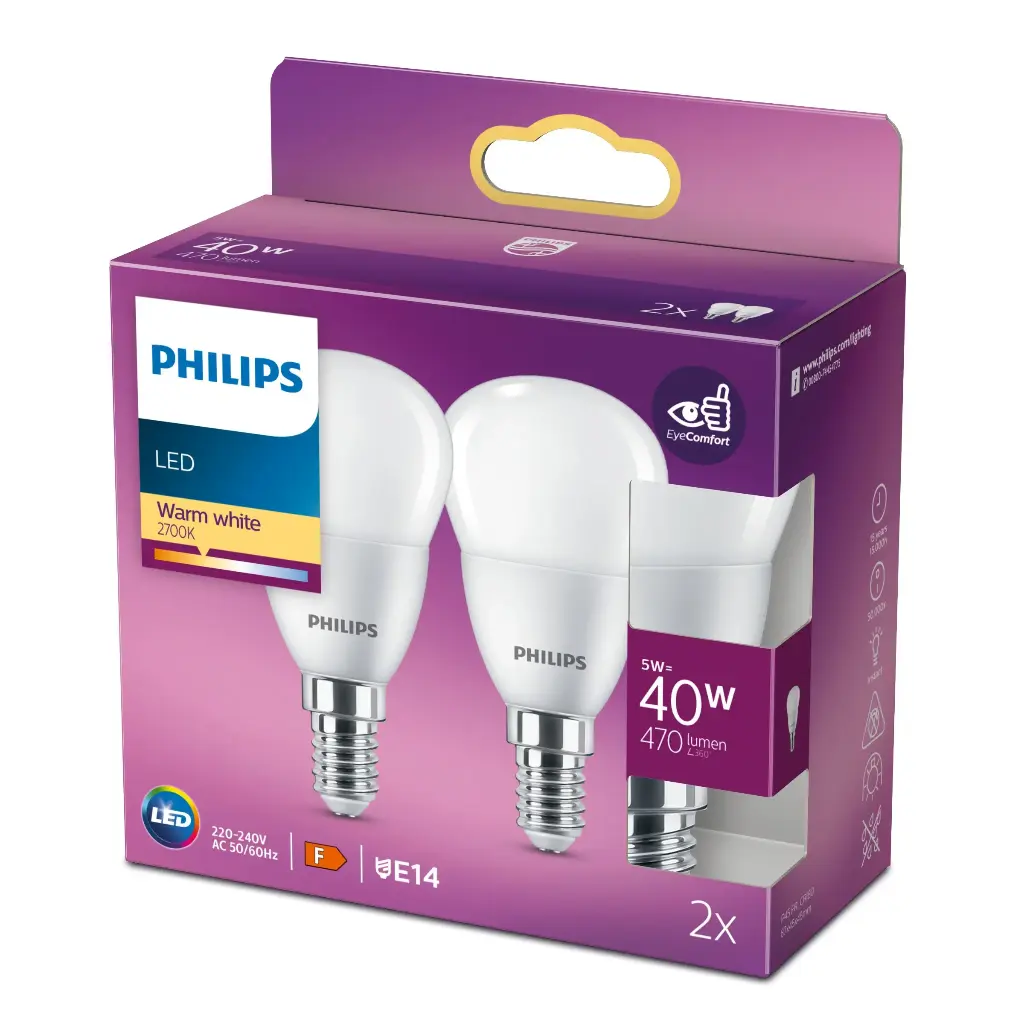 LED 40W P45 E14 WW FR ND