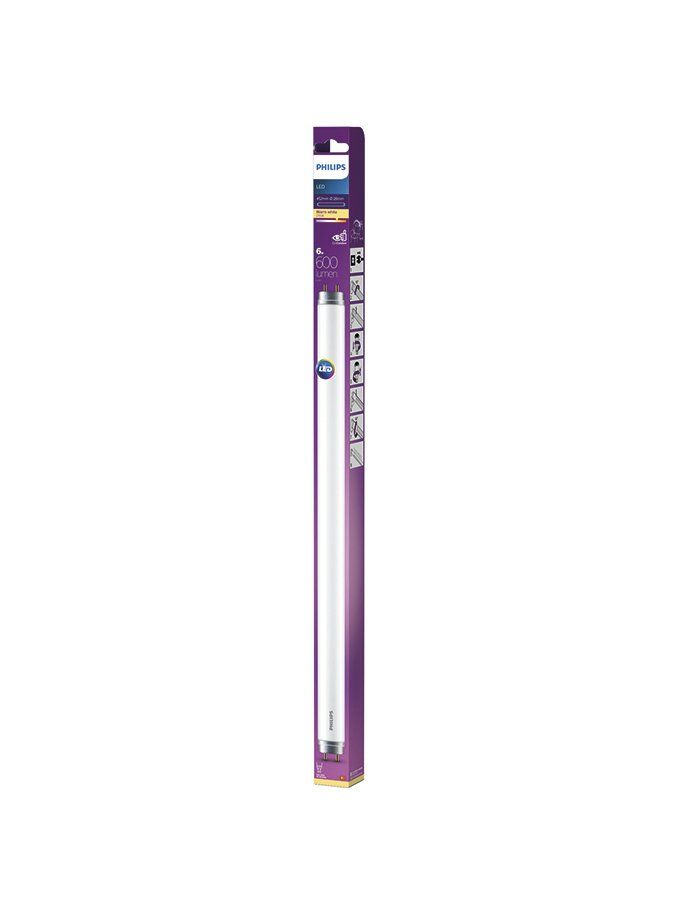 PHILIPS LED 6W (15W) T8 2700K 600lm 240° 45,2cm