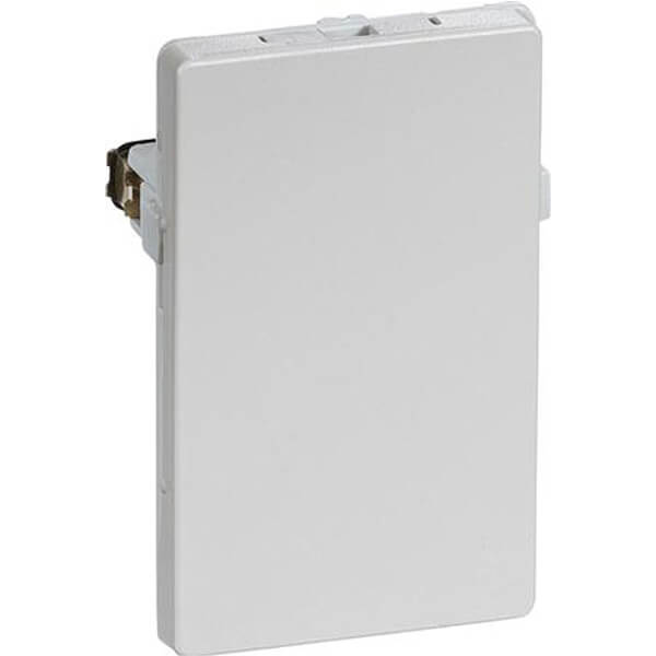 Fuga 1½ modul blænddæksel lysegrå