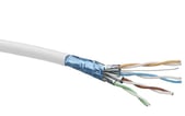 Datakabel KAT6A F/FTP LSF/OH IEC 332.1 - Euro Class Eca hvid T500 Leviton (Brand-Rex)