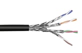 Datakabel KAT6A/7 S/FTP 1X4P 600MHZ Dca 500m Sort
