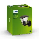 Creek wall lantern black 1x60W 230V