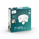 STAR plate/spiral LED white 3x4W SELV