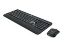 MK540 Advanced, Sæt med mus og tastatur, Trådløs, Nordisk