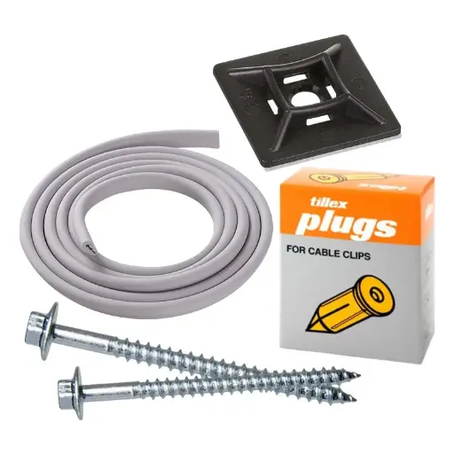 El materiel / Fastgørelsesmateriale