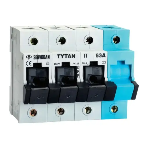 Tavlemateriale / Tytan gruppeafbrydere