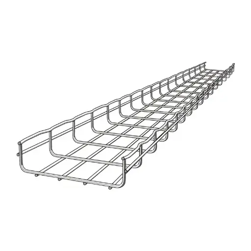 Kabler, Rør & Kanaler / Gitterbakker