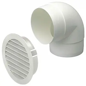 El materiel / Ventilation / Ventilationskanal/rør / Ventilationskanal/rør - Rund