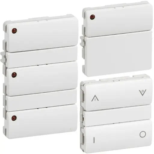 Lauritz Knudsen / LK. Fuga / LK Fuga Hvid / LK Fuga Svagstrømstryk HV