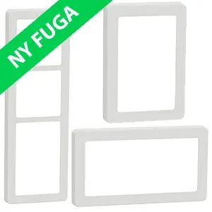 Lauritz Knudsen / LK. Fuga / LK Fuga Hvid / LK Fuga Rammer Hvid / LK Fuga BASE 63 rammer - hvid