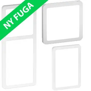 Lauritz Knudsen / LK. Fuga / LK Fuga Hvid / LK Fuga Rammer Hvid / LK Fuga SLIM 55 rammer - hvid