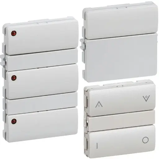 Lauritz Knudsen / LK. Fuga / LK Fuga Lysegrå / LK Fuga Svagstrømstryk LG