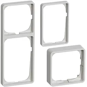 Lauritz Knudsen / LK. Fuga / LK Fuga Lysegrå / LK Fuga Rammer Lysegrå / LK Fuga Baseline 50 rammer - lysegrå