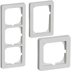 Lauritz Knudsen / LK. Fuga / LK Fuga Lysegrå / LK Fuga Rammer Lysegrå / LK Fuga Baseline 63 rammer - lysegrå