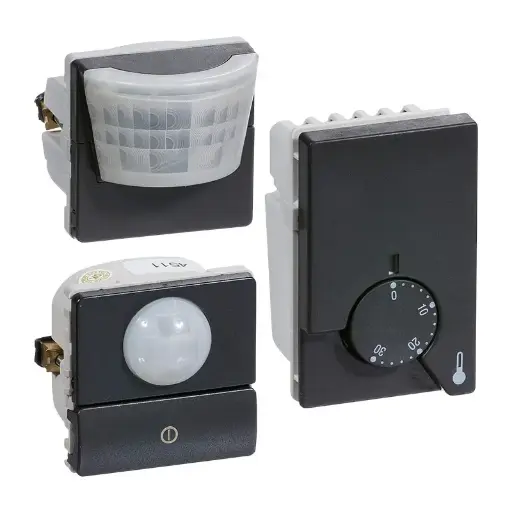 Lauritz Knudsen / LK. Fuga / LK Fuga Koksgrå / Pir,Timere/Hygrostater