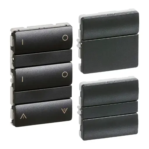 Lauritz Knudsen / LK. Fuga / LK Fuga Koksgrå / LK Fuga Svagstrømstryk KG