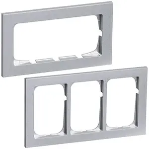 Lauritz Knudsen / LK. Fuga / LK Fuga stålmetallic rammer / LK Fuga Hardline 68 rammer - stålmetallic