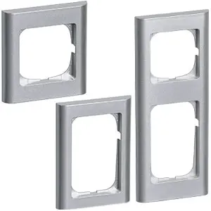 Lauritz Knudsen / LK. Fuga / LK Fuga stålmetallic rammer / LK Fuga Softline 68 rammer - stålmetallic