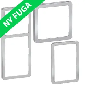 Lauritz Knudsen / LK. Fuga / LK Fuga stålmetallic rammer / LK Fuga SLIM 55 rammer - stålmetallic