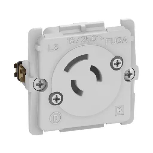 Lauritz Knudsen / LK. Fuga / LK Fuga uden afdækning / LK Fuga lampeudtag uden afdækning