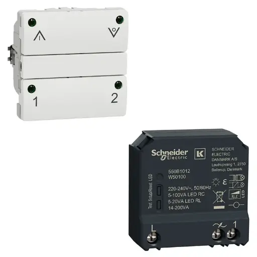 Lauritz Knudsen / LK. Wiser / LK. Wiser Lysdæmper