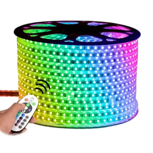 LED / LED Strips / 230V LED Strip & Tilbehør / 230V RGB (Farver) & Tilbehør