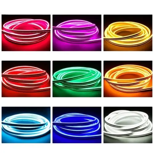 LED / LED Strips / 230V LED Strip & Tilbehør / 230V RGB Neon Flex & Tilbehør